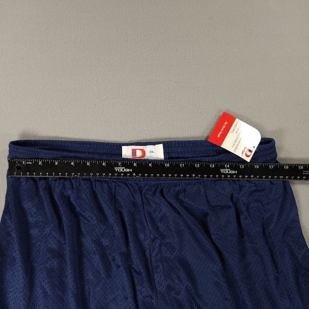 Vintage Dodger Gym Basketball Shorts Mens Size 2XL Blue 90s Made In USA NWT - Picture 5 of 9